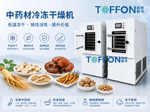 哪些中藥材適合采用冷凍干燥機加工